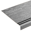 Smoothtread Stair Treads with Grit Tape Inserts: Medium Duty