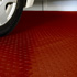 Coin Pattern Garage Flooring