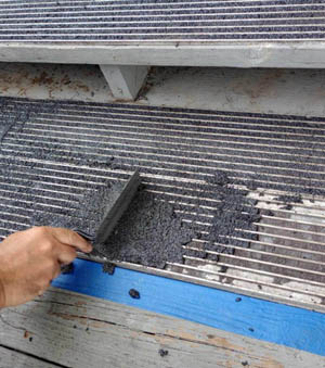 Epoxy Grit Stair Tread Repair Kit