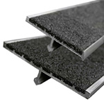 Aluminum Stair Treads with Anchors