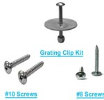 Fiberglass Grating Clips and Screw Fasteners